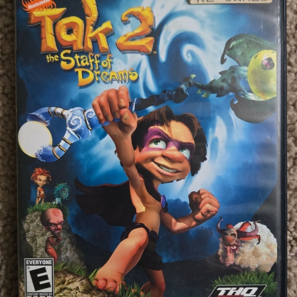 Tak 2 The Staff Of Dreams, Complete, Tested For Ps2.